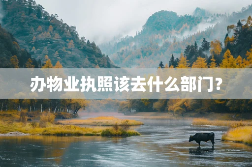办物业执照该去什么部门？