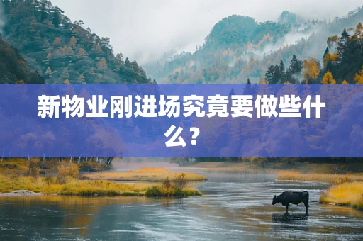 新物业刚进场究竟要做些什么？