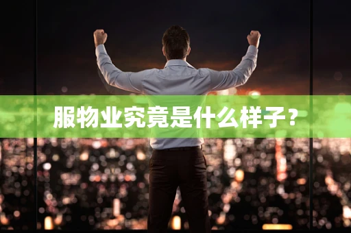 服物业究竟是什么样子？