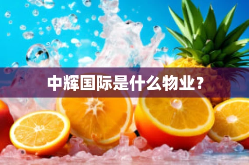中辉国际是什么物业？