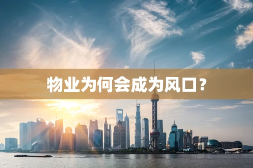 物业为何会成为风口？