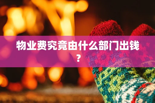 物业费究竟由什么部门出钱？