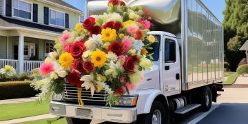 搬家物业送花合适吗?