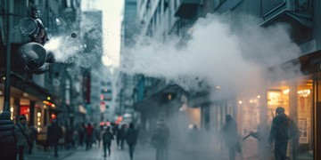 物业喷消毒炮违法吗？