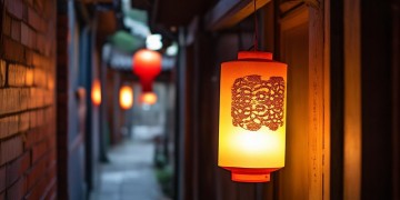 物业突然挂灯笼违法吗？
