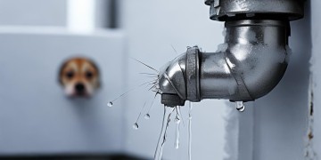 水管冻裂了找物业吗？