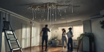 客厅楼顶漏水，物业到底负责吗？